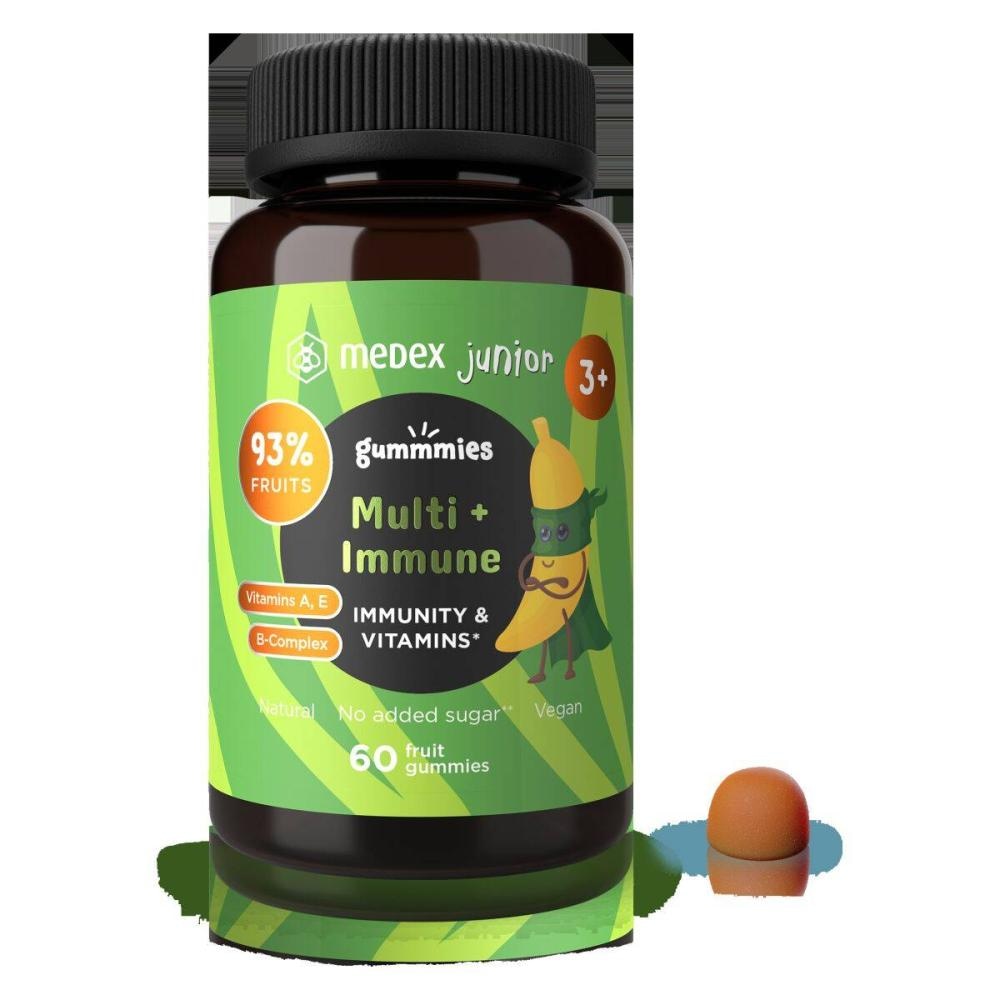 medex Junior funkcionalni sadni bonboni 60 kosov - Akcija v trgovini Dm