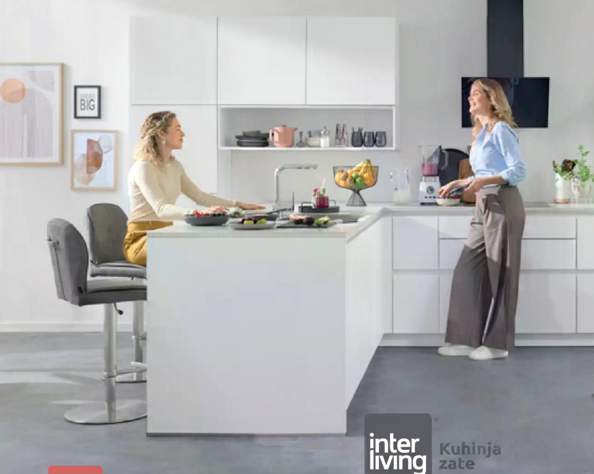 Kuhinja zate inter living - Akcija v trgovini Rutar