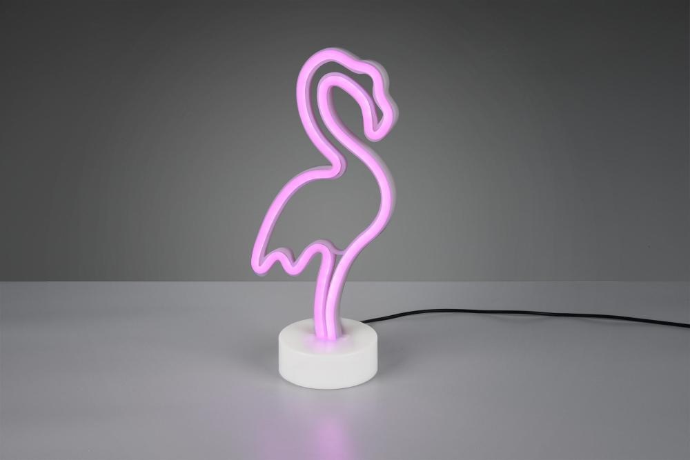 LED Namizna Svetilka Forever Flamingo Neon - Akcija v trgovini Merkur