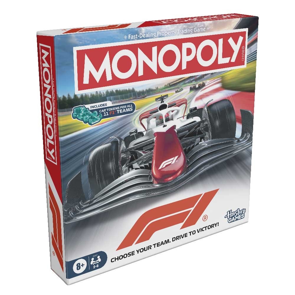 Družabna igra Monopoly Formula 1 Akcija v trgovini Mueller