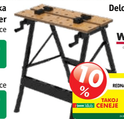 Delovna miza Walter Akcija v trgovini Jager