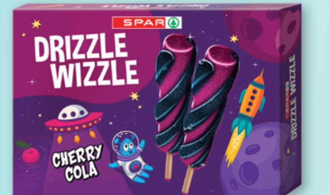 SPAR Drizzle Wizzle 5 x 70 g - Akcija u trgovini Spar