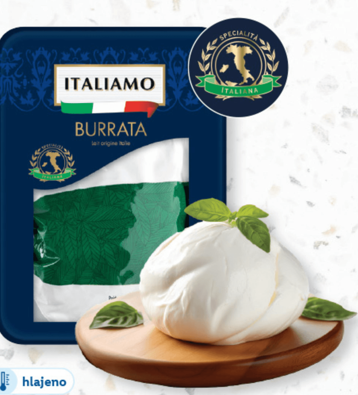 ITALIAMO Italijanski sir Burrata 200 g - Akcija v trgovini Lidl