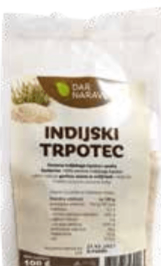 Indijski trpotec 100 g Dar narave - Akcija v trgovini Jager