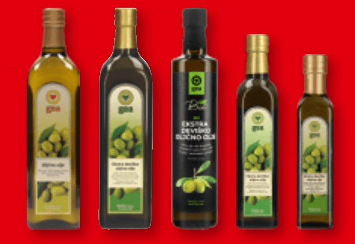 Vsa oljčna olja Gea - Akcija v trgovini Spar