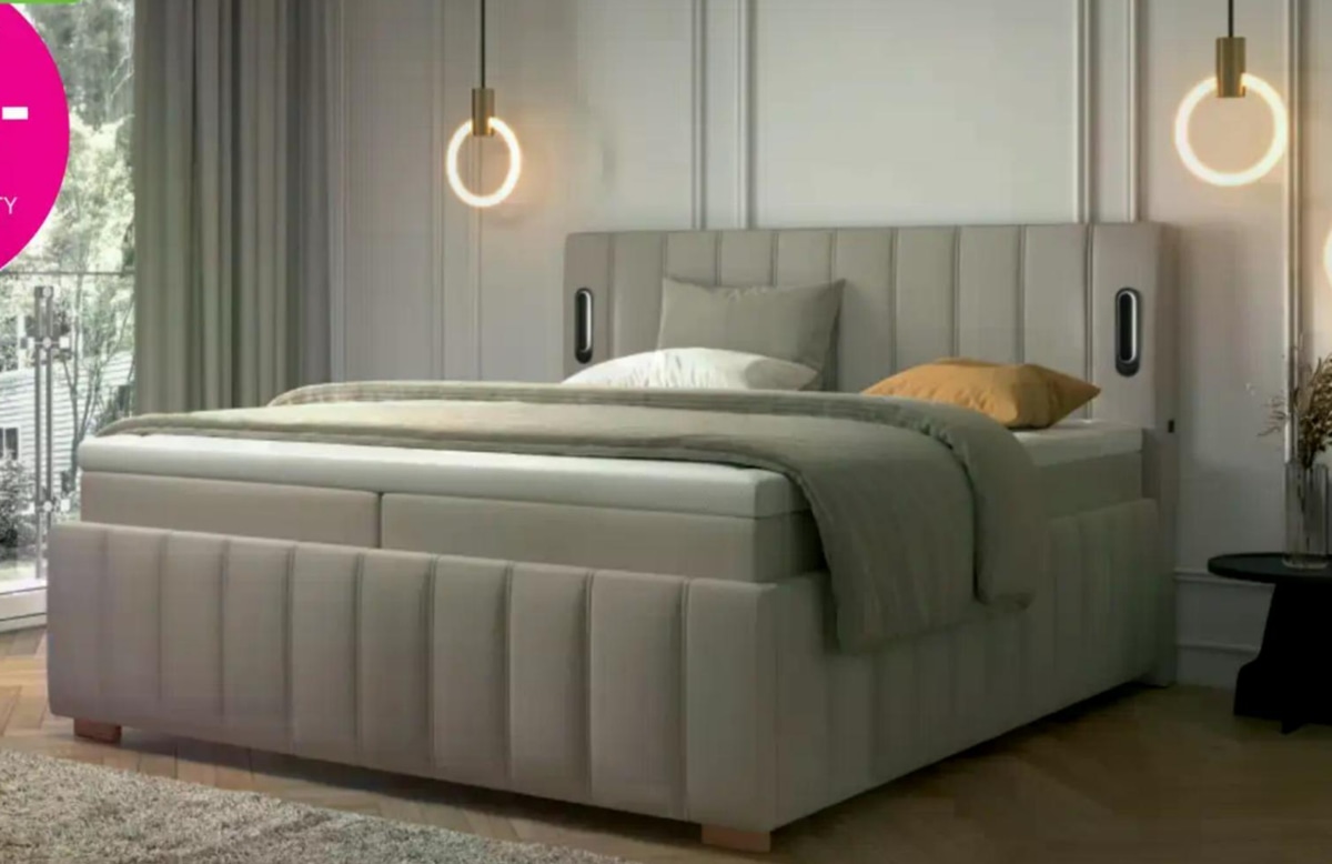 Postelja z vzmetnico Pretty - Akcija v trgovini Mömax