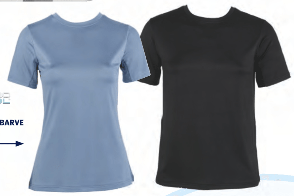 Ženska/moška majica s kratkimi rokavi CRANE - Akcija v trgovini Hofer