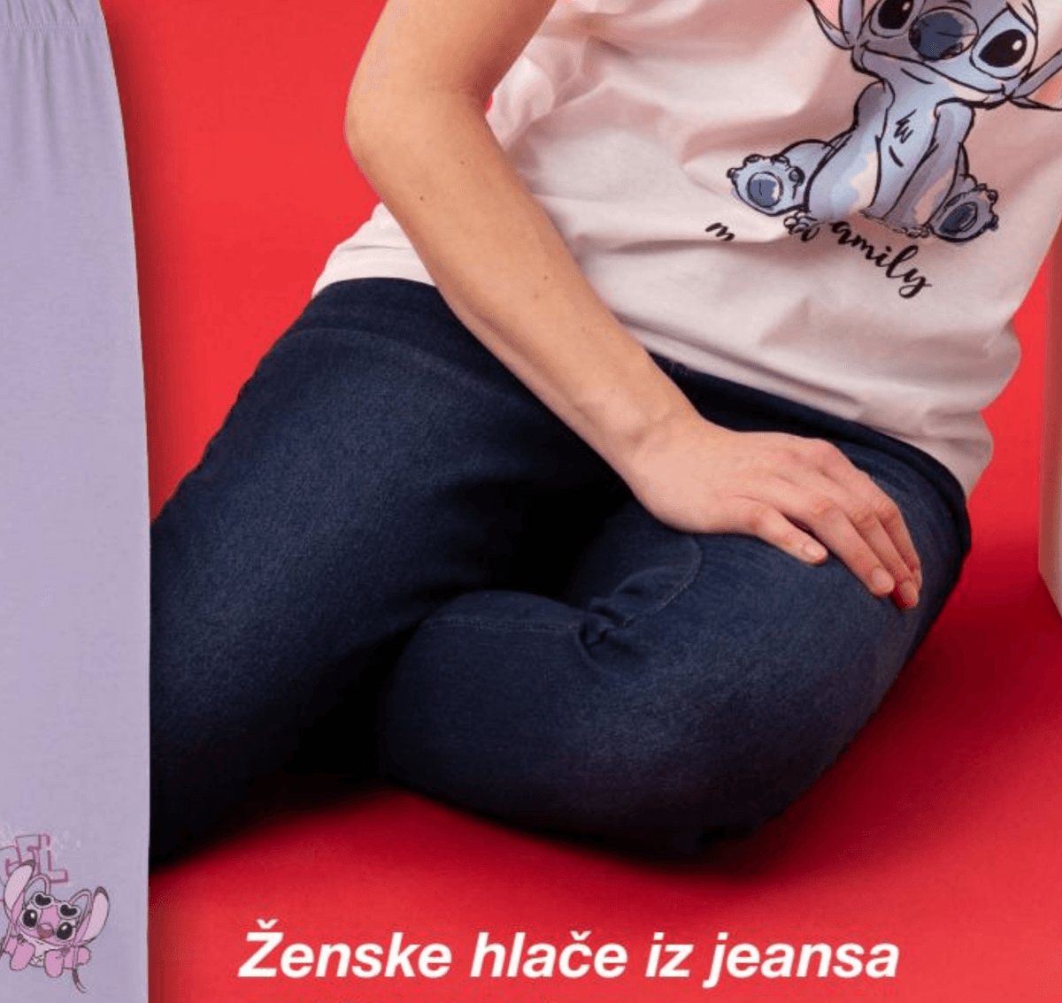 Ženske hlače iz jeansa - Akcija v trgovini Kik