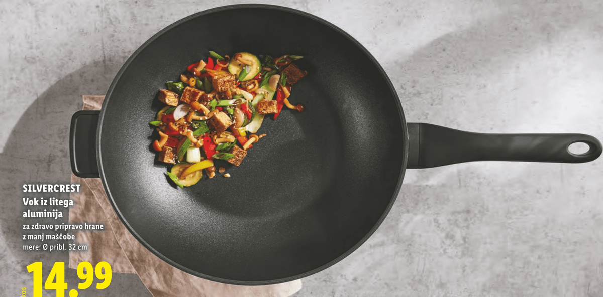 SILVERCREST Vok - Akcija v trgovini Lidl