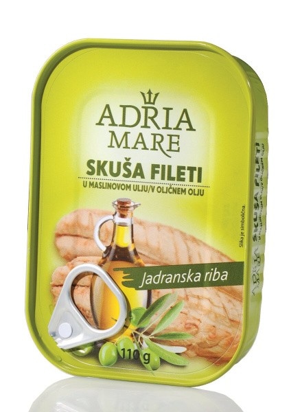 Skuša fileti Adria mare 110 g - Akcija v trgovini Mercator