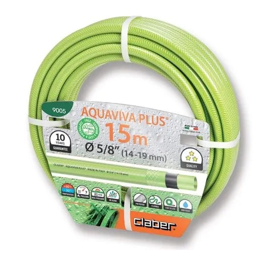 Cev za vodo Claber Aquaviva Plus 15 m - Akcija v trgovini Merkur