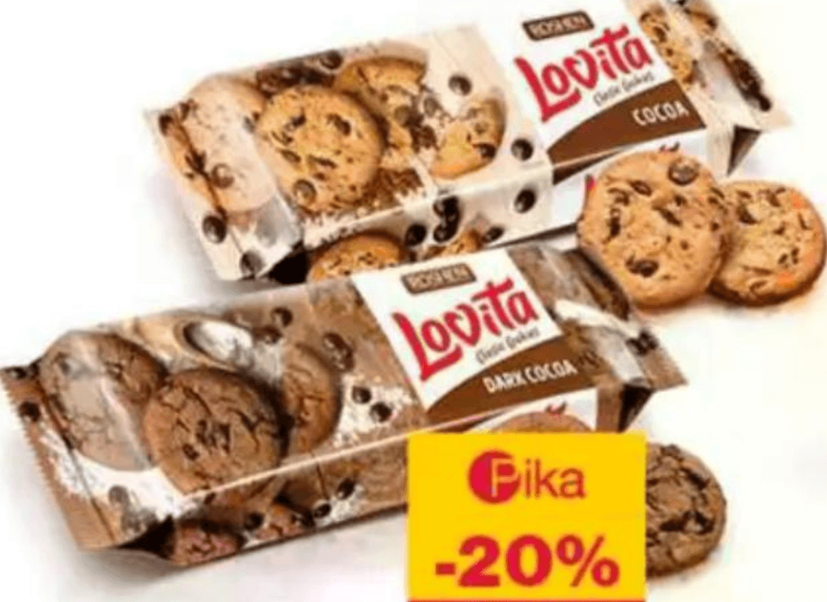 Keks Lovita 150 g - Akcija v trgovini Mercator