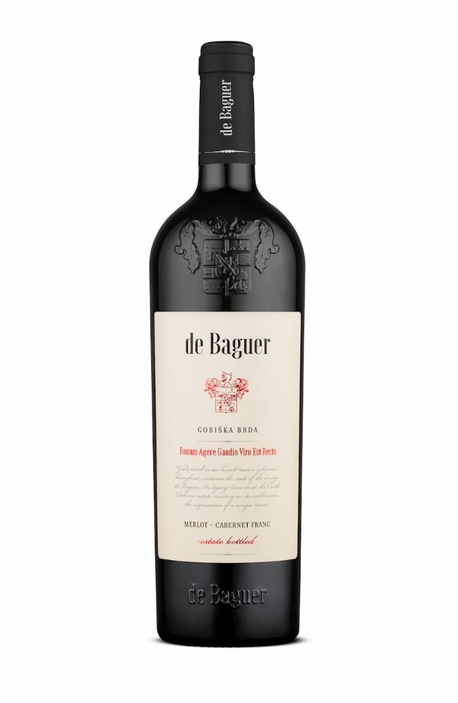 Klet Brda de Baguer Merlot-Cabernet Franc rdeče vino 0,75 L Akcija v trgovini Kompas Shop