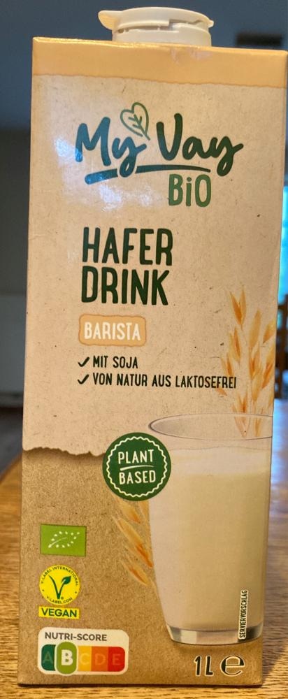 My Vay Bio ovseni napitek 1 l - Akcija v trgovini Hofer