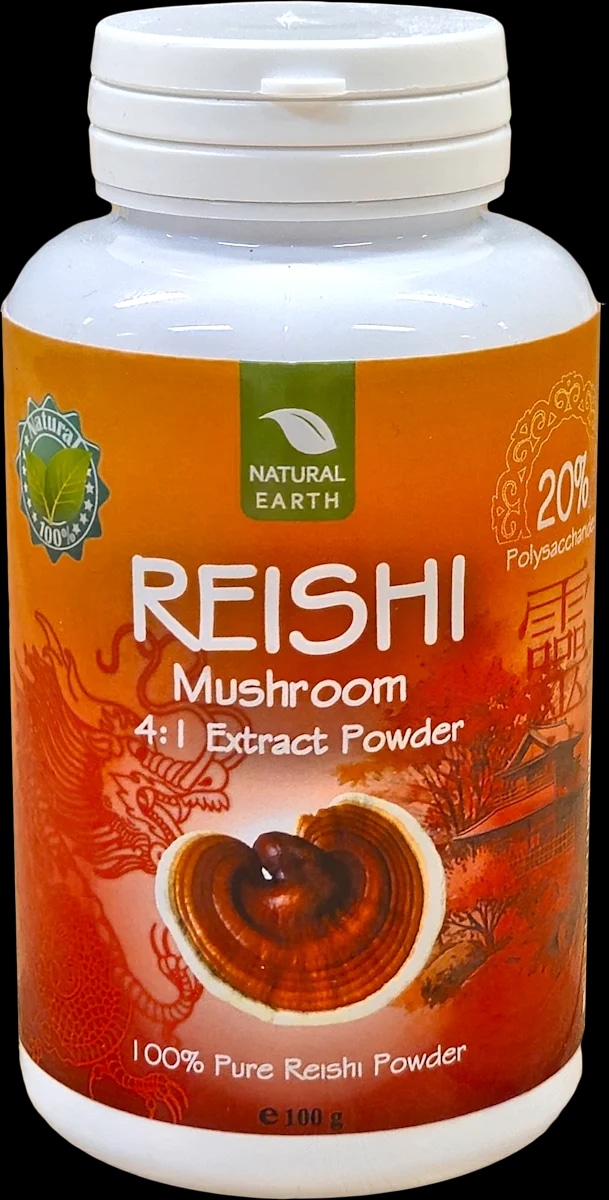 Reishi Extract v prahu 100 g NATURAL EARTH Akcija v trgovini Dm