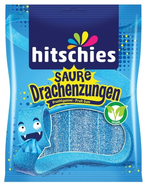 Bonboni Hitchies kisle pajkove noge ali kisli modri zmajevi jeziki 125 g Akcija v trgovini Mercator