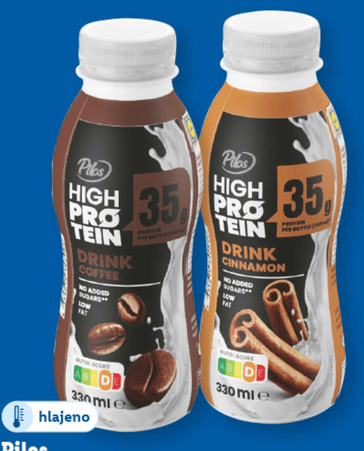 Pilos Proteinski kavni napitek 330 ml Akcija v trgovini Lidl