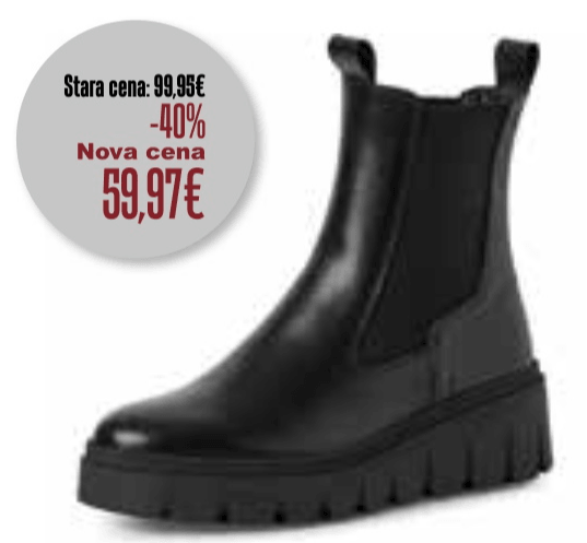 Tamaris Ženski škornji - Akcija v trgovini Jager