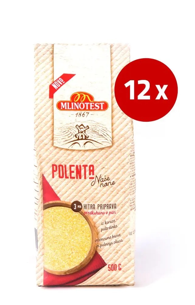 Polenta Mlinotest 500 g - Akcija v trgovini Jager