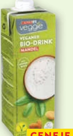 Mandljev napitek 1 l SPAR veggie - Akcija v trgovini Spar