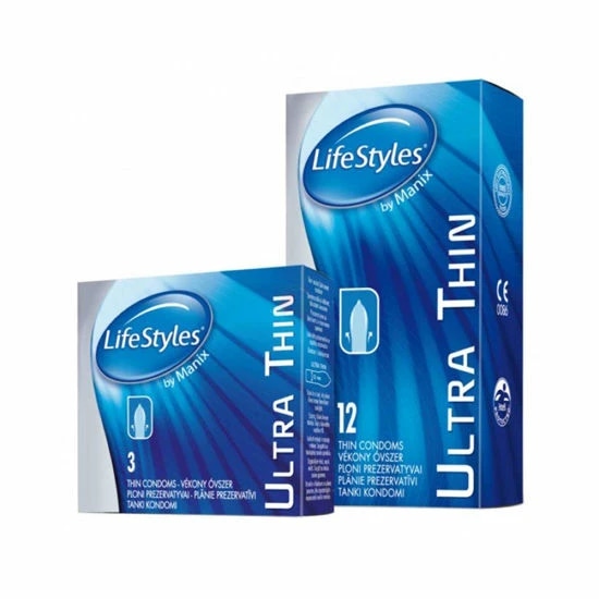 Lifestyles UltraThin Condoms 12+4 GRATIS - Akcija v trgovini Tuš