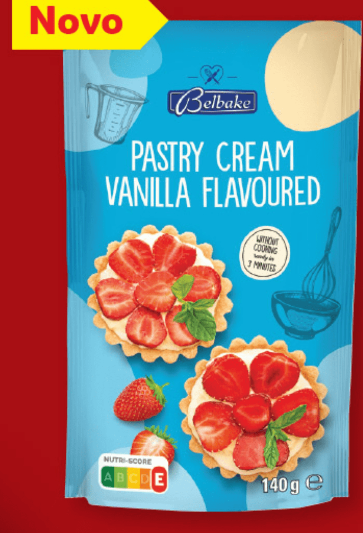 Belbake Slaščičarska krema 140 g - Akcija v trgovini Lidl