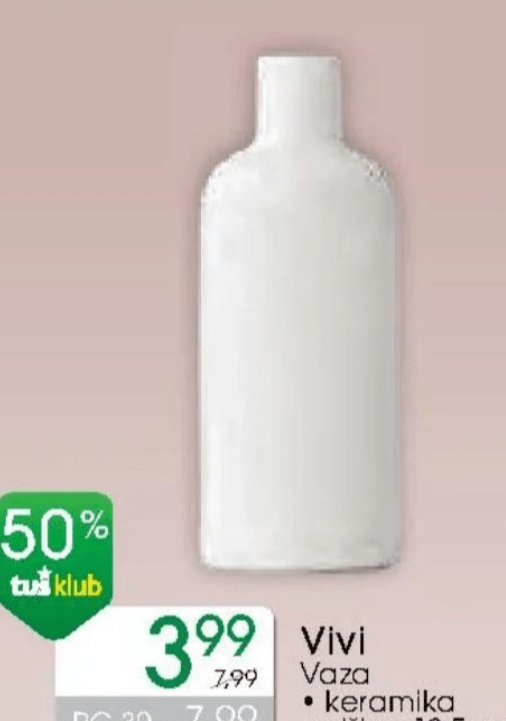 Vivi Vaza - Akcija v trgovini Tuš