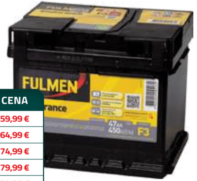 FULMEN Akumulator 53 Ah - Akcija v trgovini E.Leclerc