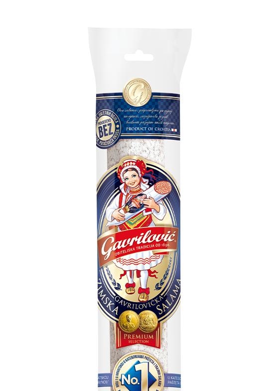 Čajna klobasa ali zimska salama Gavrilović 300 g - Akcija v trgovini Mercator