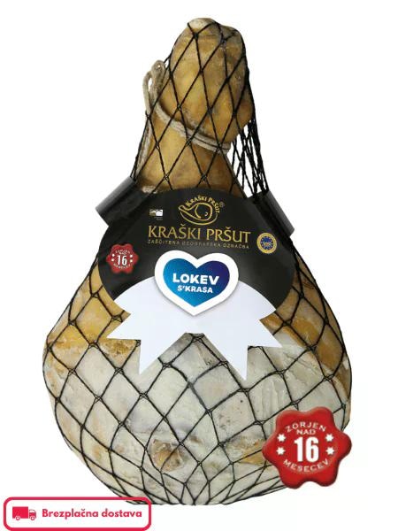 Kraški pršut s kostjo Lokev s'Krasa - Akcija v trgovini Mercator