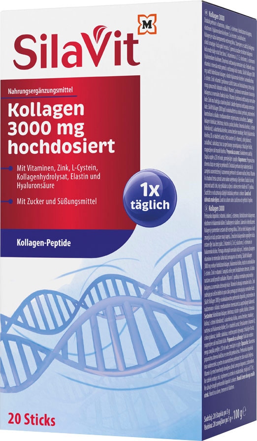 SilaVit Kolagen 3000 mg 20 Sticks - Akcija v trgovini Mueller