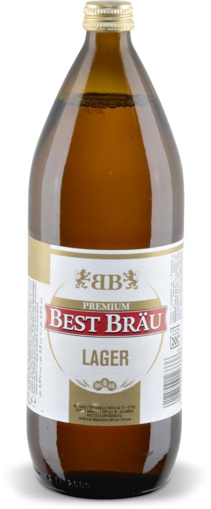 Best Bräu Pivo Lager 1 l - Akcija v trgovini Eurospin