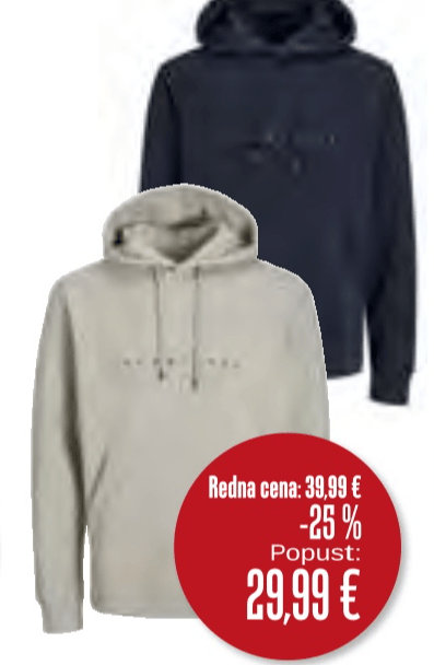 Moški pulover JACK&JONES - Akcija v trgovini Jager