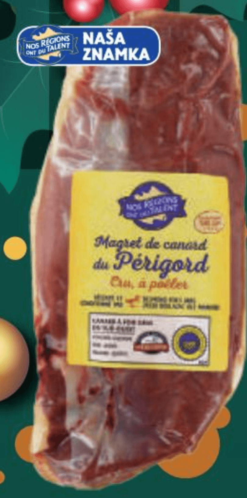 Prsni file race Perigord 410 g - Akcija v trgovini E.Leclerc