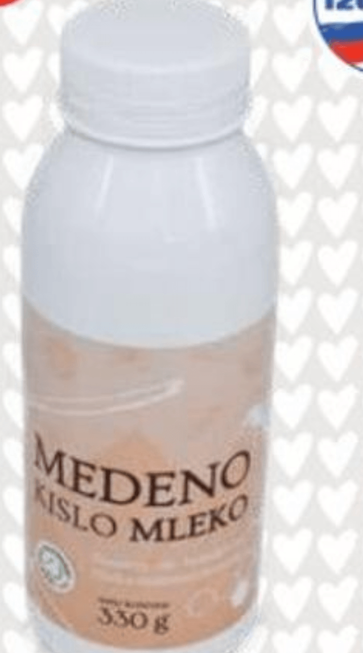 Medeno kislo mleko 330 g - Akcija v trgovini Eurospin