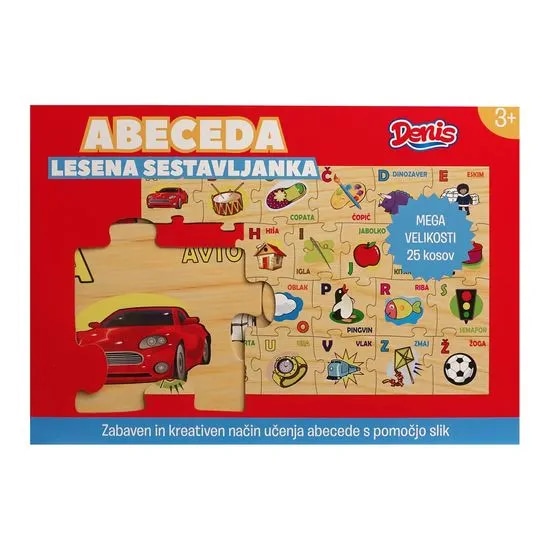 Sestavljanka lesena Denis - Akcija v trgovini Mercator