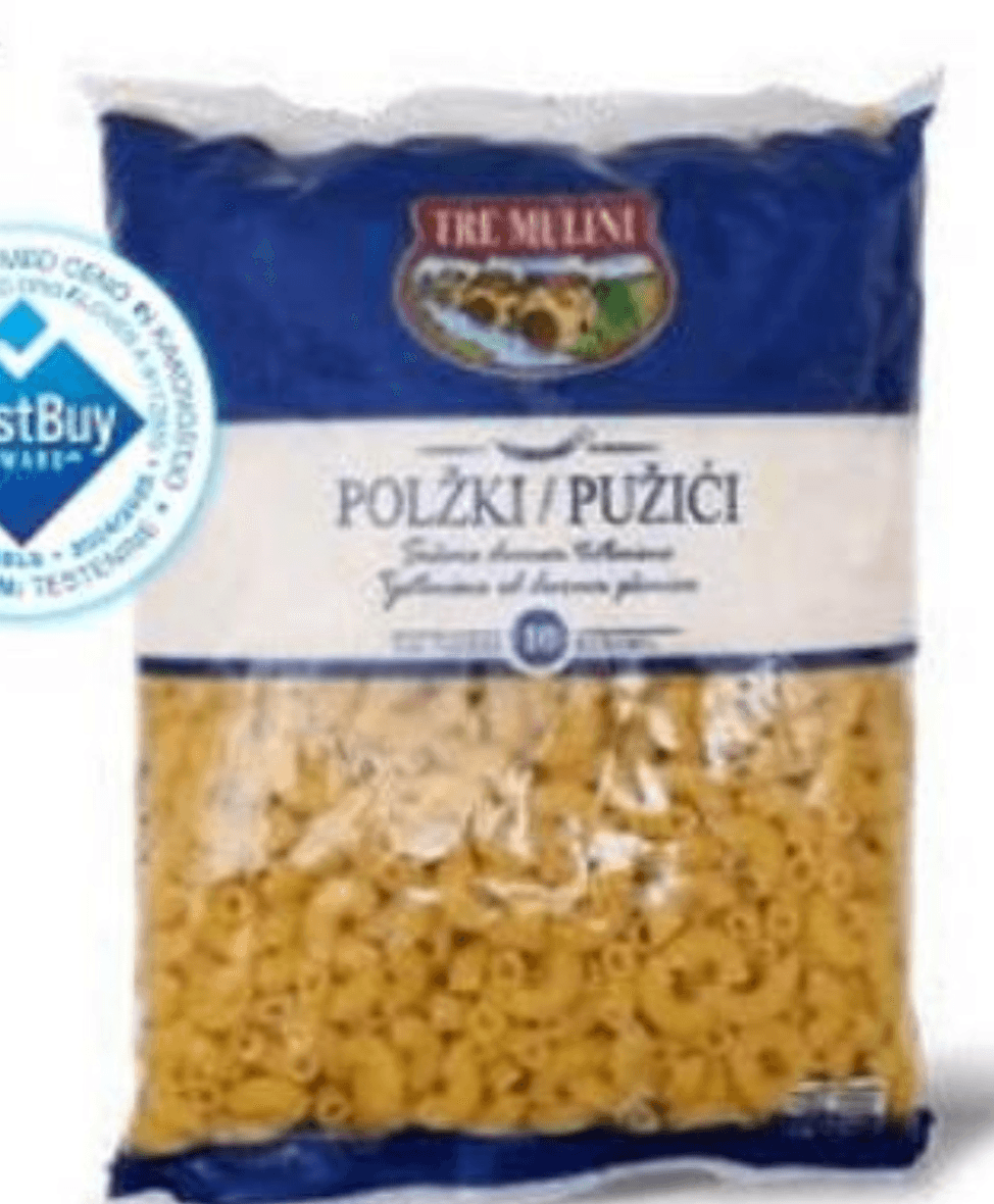 POLŽKI 500 g TRE MULINI - Akcija v trgovini Eurospin