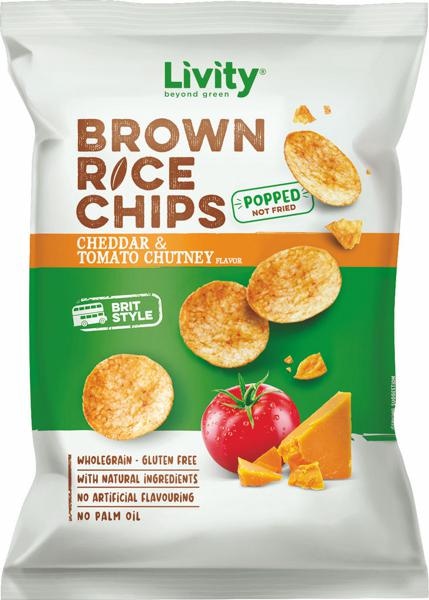 Rižev vafelj ali čips Livity - Akcija v trgovini Mercator