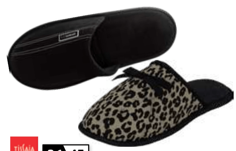 Tissaia Basics Ženski ali Moški Copati - Akcija v trgovini E.Leclerc