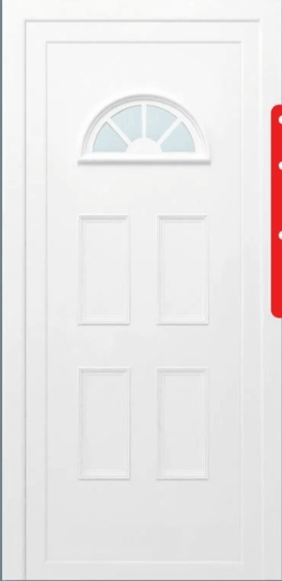 PVC vhodna vrata 'Madrid KT04' Solid Elements Bauhaus - Akcija v trgovini Bauhaus