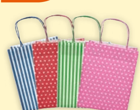 Darilne vrečke 4 kosov - Akcija v trgovini Mueller