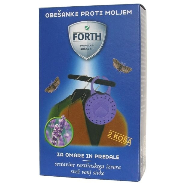 Forth obešanke proti moljem 2/1 Akcija v trgovini E.Leclerc
