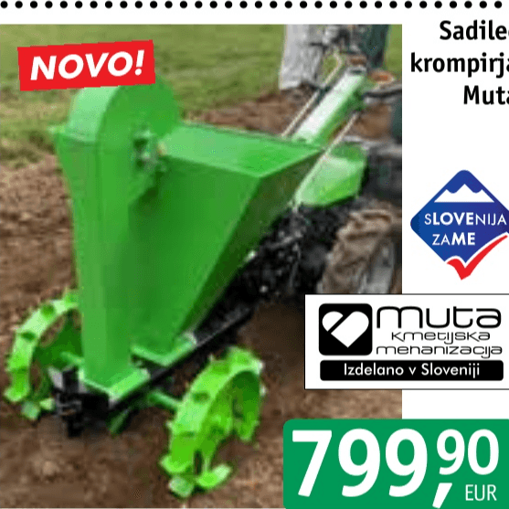 Sadilec krompirja - dvoredni - Akcija v trgovini Jager