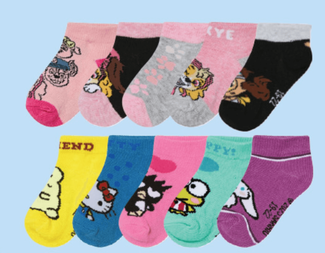 Nizke nogavice za malčke 5 parov - Akcija v trgovini Lidl