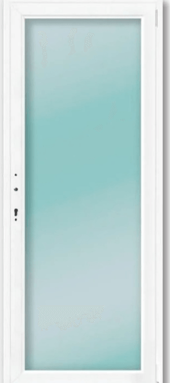 PVC balkonska vrata š 80 x v 200 cm - Akcija v trgovini Bauhaus