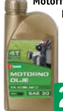 Motorno olje za kosilnice 4T 1 L Jager - Akcija v trgovini Jager