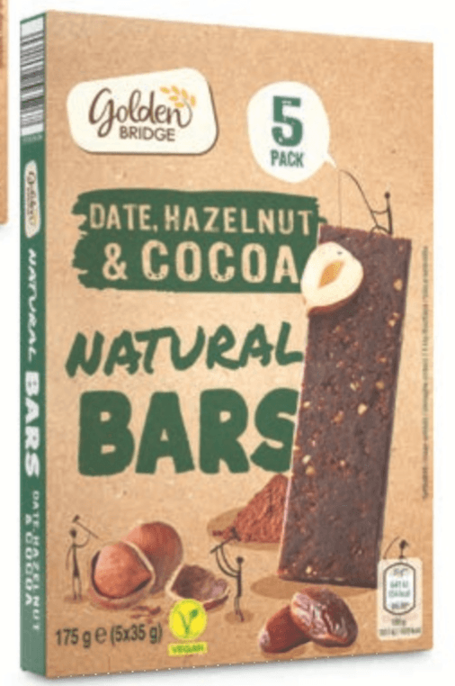 Golden Bridge Ploščica Natur 175 g (5x35g) - Akcija v trgovini Hofer