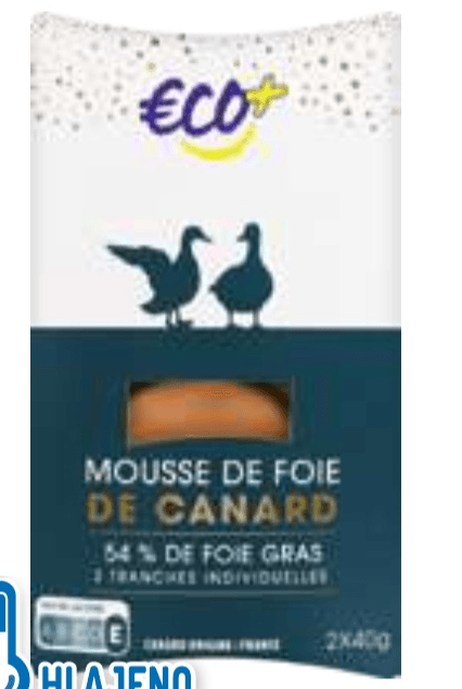 Pena iz račjih jeter 80 g Eco - Akcija v trgovini E.Leclerc