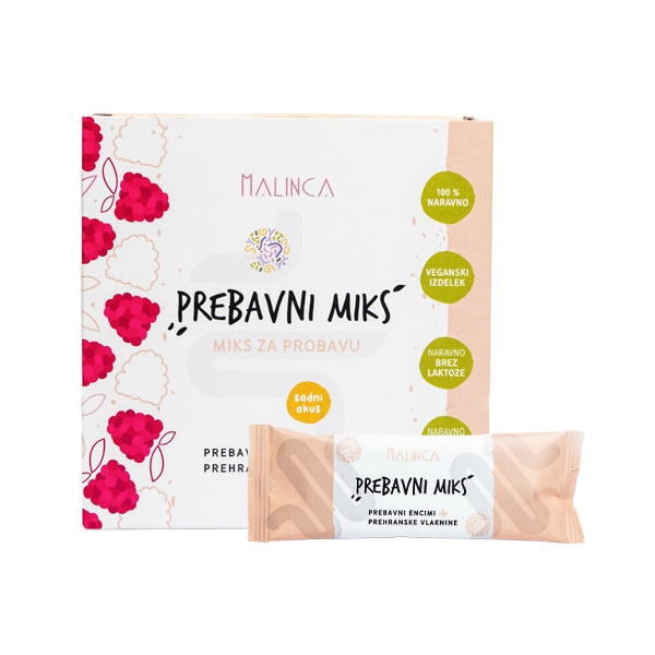 Malinca Prebavni miks 20 vrečk - Akcija v trgovini Tuš