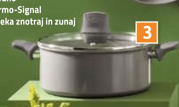 Lonec s pokrovom Tefal - Akcija v trgovini E.Leclerc